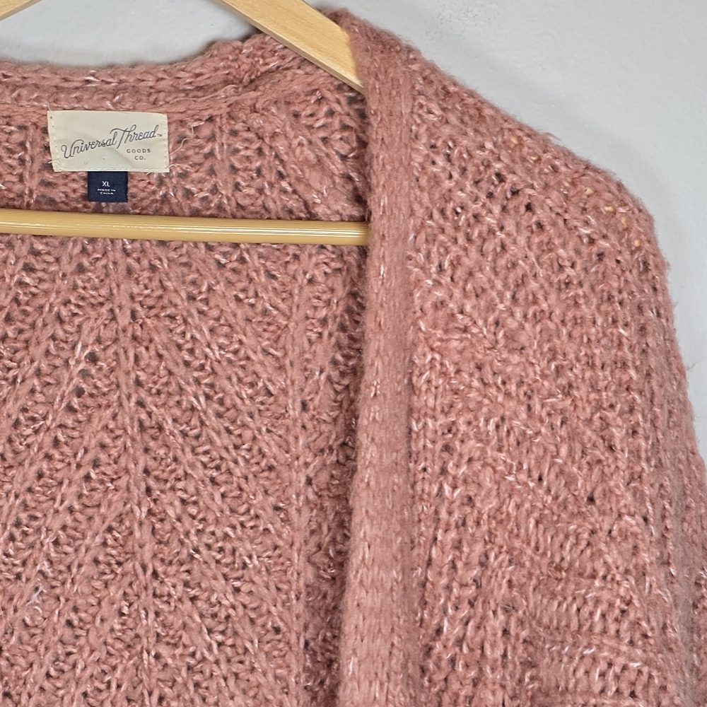 Universal Thread Women's Long Open Chunky Knit Ca… - image 5